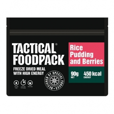 Turistinis maistas Tactical Foodpack ryžių pudingas su uogomis 90g 