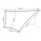Tentas hamakui TRAVELLER TARP (800 g)