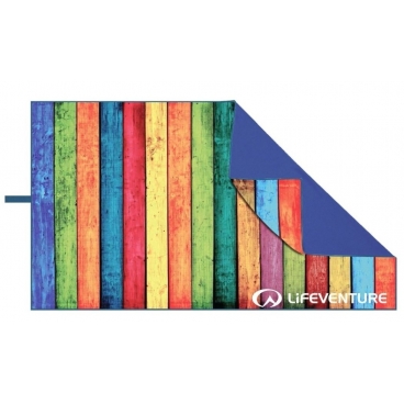 Kelioninis rankšluostis Lifeventure Soft Fibre Striped Planks