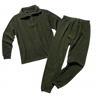 Šilti apatiniai rūbai iš fliso Mil-Tec (komplekte marškiniai ir kelnės)