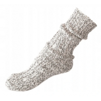 Norvegiškos kojinės, Pilka/Balta