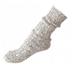 Norvegiškos kojinės, Pilka/Balta