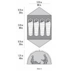 Palapinė MSR Elixir 4