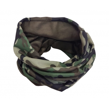 &Scaron;ilta flisinė kaklo mova, woodland COMMANDO