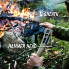 Kirvis Gerber Bushcraft Hatchet - Coyote