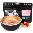Traškūs dribsniai su braškėm Tactical Foodpack 125 g