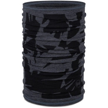 Kaklaskarė BUFF Lightweight Merino Wool Prints Rycal Graphite
