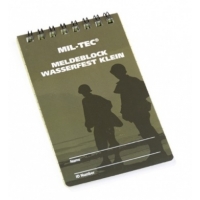 Drėgmei atspari užra&scaron;ų knygutė Mil-tec 7.5 x 13 cm