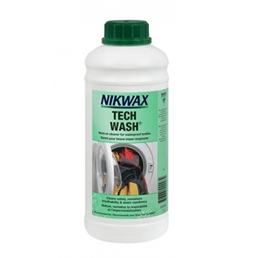 Neperšlampamų drabužių ir turizmo reikmenų skalbiklis NIKWAX Tech Wash® 1 l